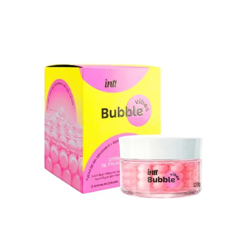 Bubble Vibes Intt 120g – Espuma para Massagem Corporal Sensual