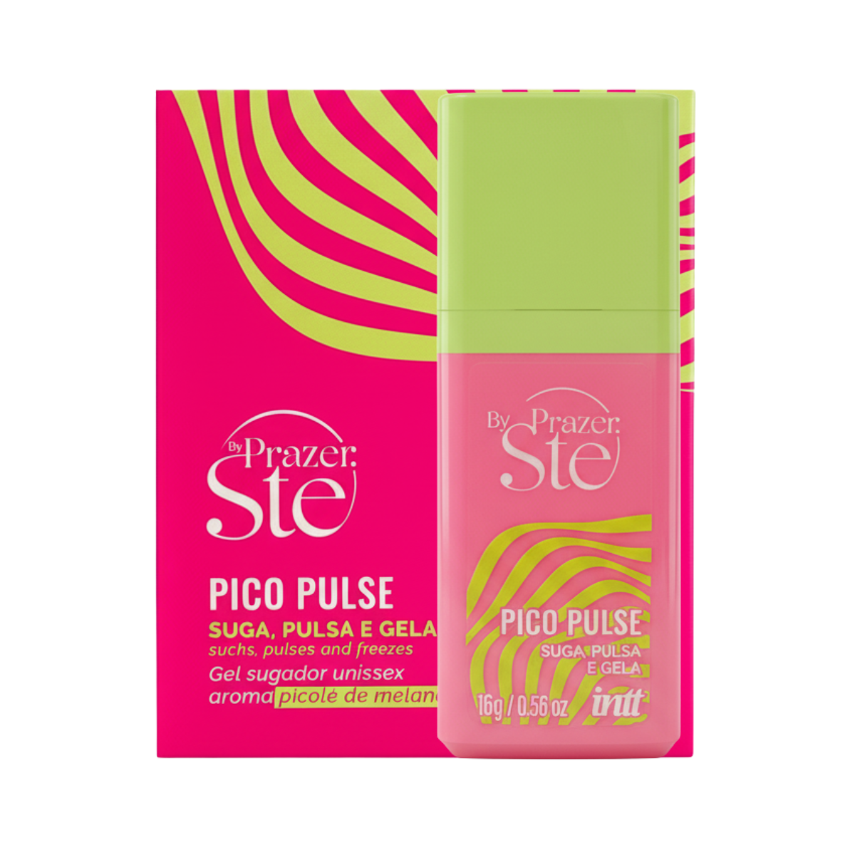 Pico Pulse Intt 16g – Gel Vibrador para Estimulação Íntima Sabor Uva