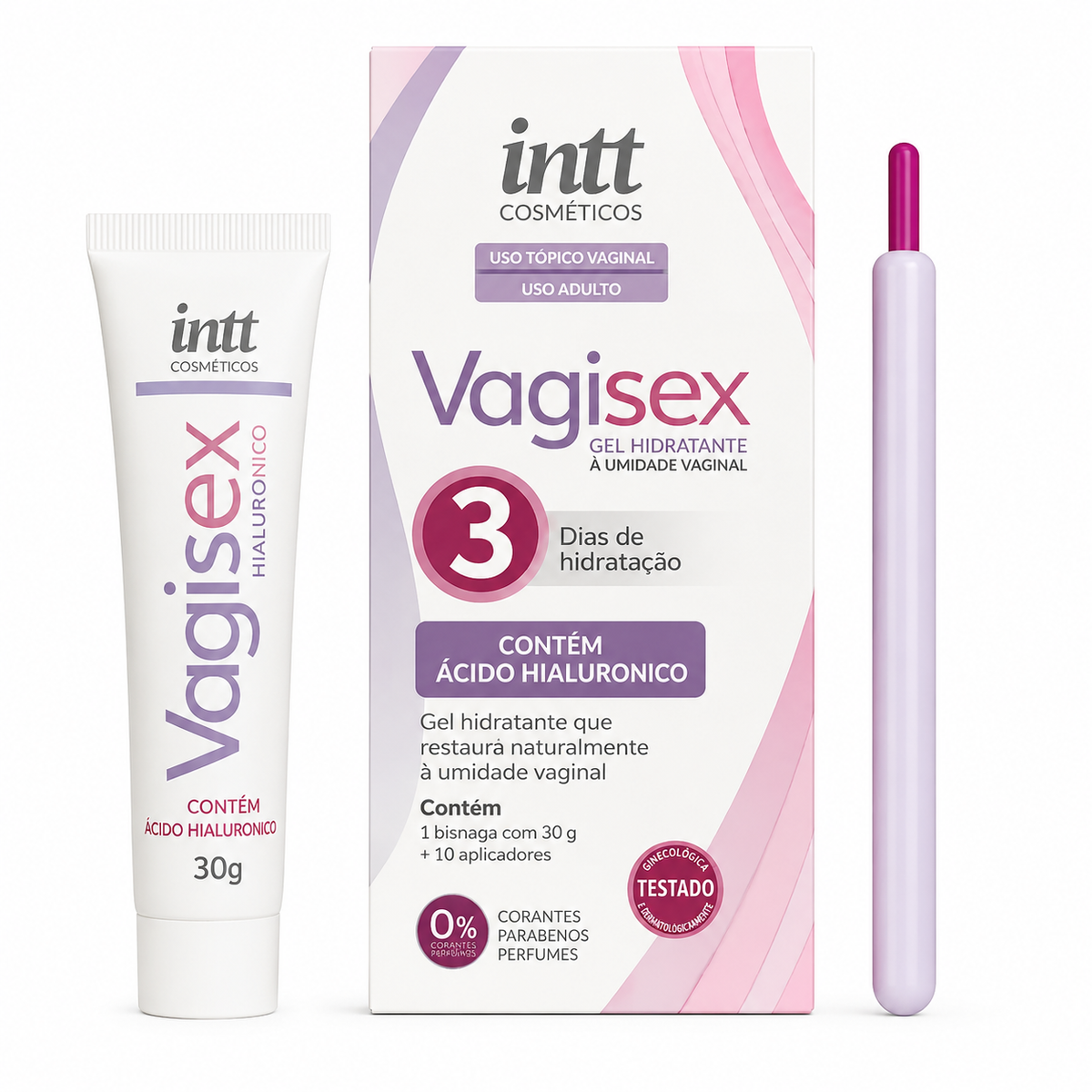 Vagisex Intt 30g – Gel Hidratante Íntimo Feminino