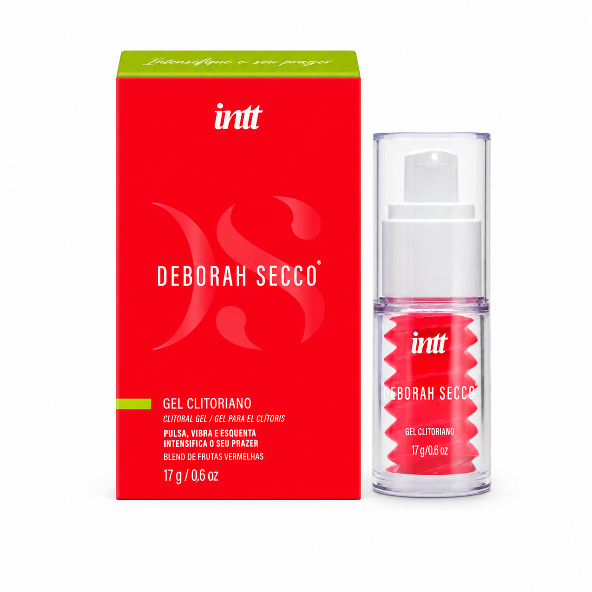 Gel Clitoriano Deborah Secco 17g | Estimulante Feminino com Efeito Vibrante